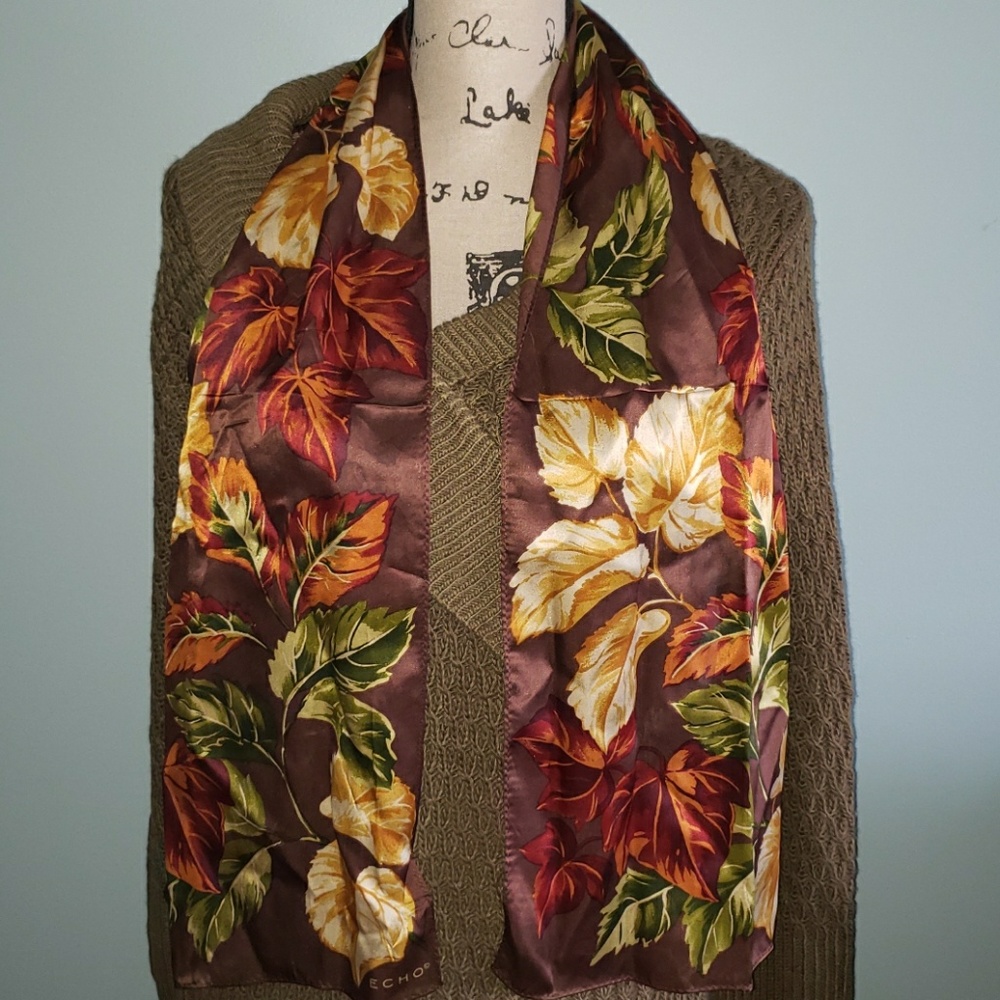 Echo 100% silk Scarf